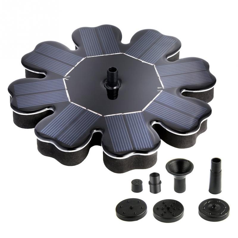 1.4W 8V New Water Fountain Pump Outdoor Solar Powered Pump For Pool Garden Aquarium