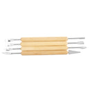 42Pcs Wooden Clay Sculpting Tools Pottery Carving Tool Set Modeling Craft Hobby