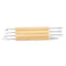 42Pcs Wooden Clay Sculpting Tools Pottery Carving Tool Set Modeling Craft Hobby