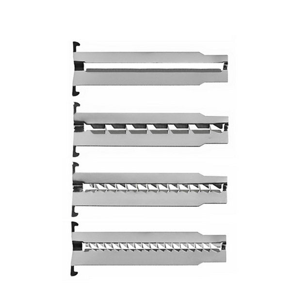 Vegetable Spiral Slicer Peeler Redesigned Handle With 4 Blade Veggie Julienne Slicer Cutter