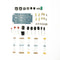 DIY HIFI Headphone Amplifier Single Power Supply PCB AMP Kit With Transparent Housing