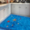 Miico FX82022 3D Starfish Shell Pool Stickers Summer Aquarium Toilet Door Decoration Wall Sticker