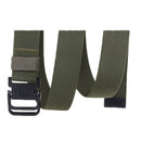 125cm AWMN S10 3.8cm Nylon Double Ring Buckle Men Women Heavy Duty Rigger Military Tactical Belt