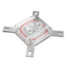 G1/4 Copper CPU Water Cooling Block Waterblock Supports RGB AURA Function