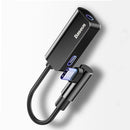 Baseus L45 Type-c to Type-c Charging + 3.5mm Audio Music Adapter Converter for Xiaomi Huawei