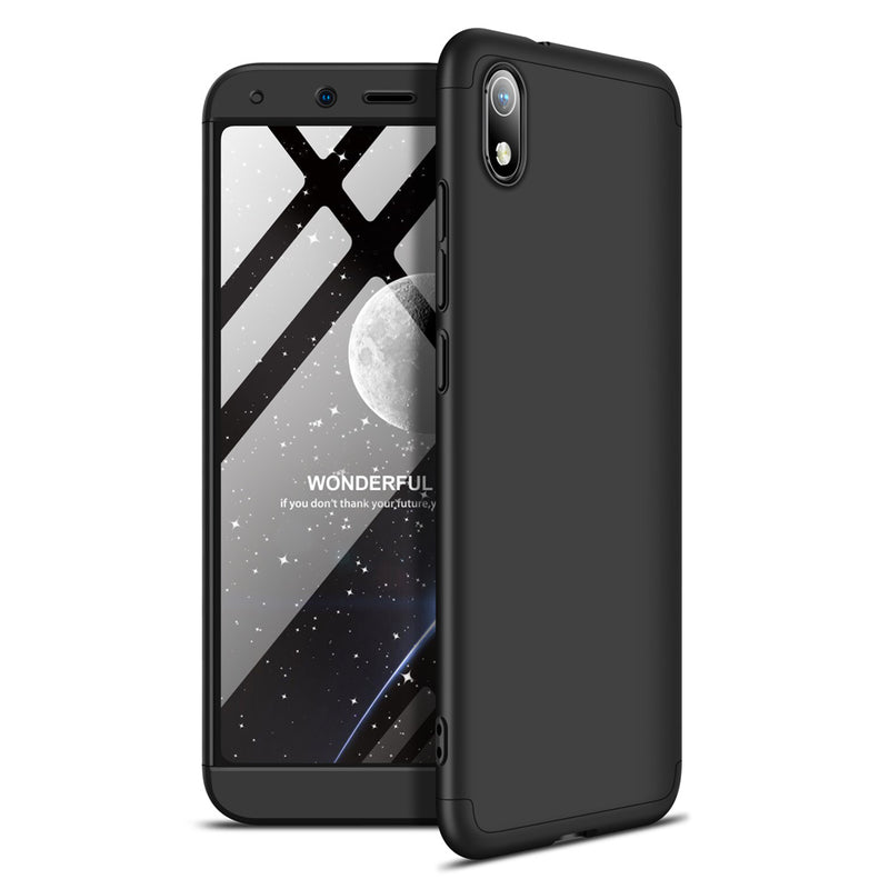 Bakeey 3 in 1 Double Dip 360 Hard PC Full Protective Case For Xiaomi Redmi 7A
