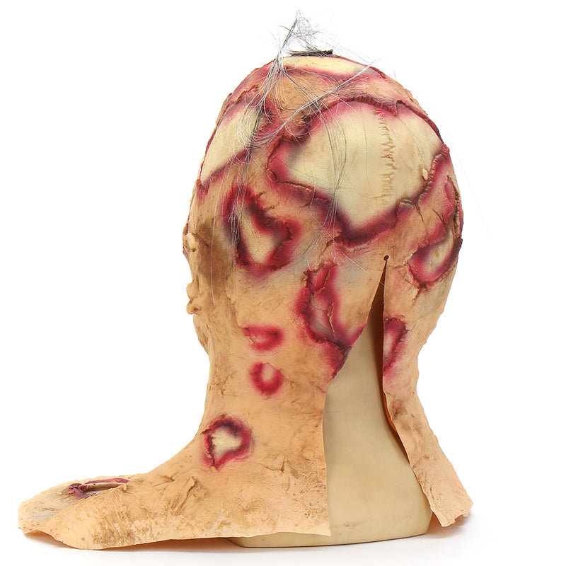Halloween Scary Infected Zombie Adult Mask Melting Face Latex Horror Costume
