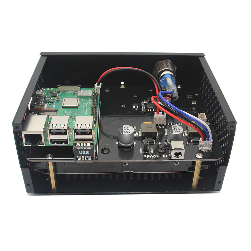 X830 3.5 Inch HDD SATA Storage Board Matching Metal Case For Raspberry Pi