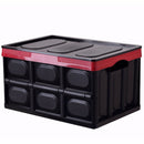 Three Flower Multifunctional Folding Box Covered Folding Storage Box for Car and Home Office Baby