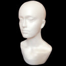 Male Polystyrene Foam Mannequin Stand Model Display Head Hat Cap Wig