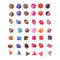 42Pcs Polyhedral Dice Set Multi-sied Dices For Dungeons & Dragons DND MTG RPG D4-D20 Game + Bag