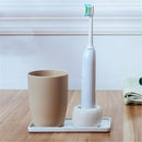Mrosaa Multi-function Ceramic Toothbrush Holder Tooth Brush Stand Shelf Couple Toothbrush Base Rack Bathroom Products