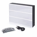 LED USB Night Light Box with A4 Letter Card  DIY Combination for Wedding Party Christmas Decor