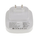 Dimmable Plug-in LED Remote Control Light Stepless Adjusted Lamp Nightlight EU Plug