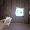 Dimmable Plug-in LED Remote Control Light Stepless Adjusted Lamp Nightlight EU Plug