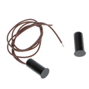 DC100V 10W NC LC-1025 Recessed Magnetic NC Closed Window Door Magnet Contact Switch Black