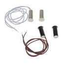 DC100V 10W NC LC-1025 Recessed Magnetic NC Closed Window Door Magnet Contact Switch Black