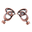 Amazon.co.uk: 2x Heart Design Window Curtain Pole End Drape Rod Finals Head for Rods with Dia.28mm