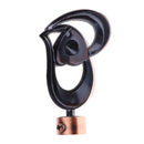 Amazon.co.uk: 2x Heart Design Window Curtain Pole End Drape Rod Finals Head for Rods with Dia.28mm
