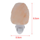 Hand-Carved Himalayan Crystal Salt Lamp Rock Stone Lamp Bedside Night Light Wall Lamp with On/Off Switch EU Plug