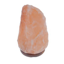 Himalayan Salt Lamp Ionizing Air Purifier Rock with Dimmable Switch/Wood Base EU Plug 220V