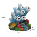 Aquarium Ornament Bubbling/Bubble Coral with Air Pump Connector for Fish Tank Micro Landscape Decoration