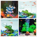 Aquarium Ornament Bubbling/Bubble Coral with Air Pump Connector for Fish Tank Micro Landscape Decoration