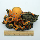 Resin Artificial Octopus Ornament for Aquarium Fish Tank Background Decoration