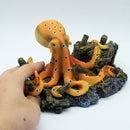 Resin Artificial Octopus Ornament for Aquarium Fish Tank Background Decoration