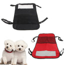 Creative Dog Puppy Pet Supplies Convenient Car Seat Barrier Separation Net Pet Car Fence Cover Black
