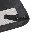 Creative Dog Puppy Pet Supplies Convenient Car Seat Barrier Separation Net Pet Car Fence Cover Black