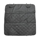 Protective Rear Car Back Seat Boot Pet Dog Cat Cover Mat Liner Travel Pads Black