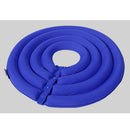 Soft Lightweight Dog Cat Pet Supplies Comfy Pet Neck Collar Nylon Cover Anti-Bite Protector Blue Size M