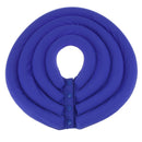 Soft Lightweight Dog Cat Pet Supplies Comfy Pet Neck Collar Nylon Cover Anti-Bite Protector Blue Size L