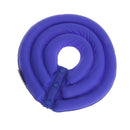 Soft Lightweight Dog Cat Pet Supplies Comfy Pet Neck Collar Nylon Cover Anti-Bite Protector Blue Size XL