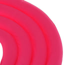 Soft Lightweight Dog Cat Pet Supplies Comfy Pet Neck Collar Nylon Cover Anti-Bite Protector Rose Red L
