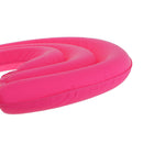 Dog Cat Pet Supplies Comfy Neck Collar Nylon Cover Anti-Bite Protector Pet Care Tools Accessory Rose Red XL