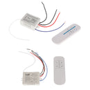1 Way Wireless Smart Lamp Light RF Remote Control Switch Receiver+Emitter