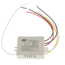 2 Way Wireless Smart Lamp Light RF Remote Control Switch Receiver+ Emitter 220V