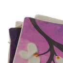 3D Oil Painting Tree Flower Cushion Cover Throw Pillow Case Purple
