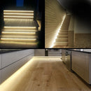 5m/16ft Flexible Waterproof 5050 WARM WHITE LED Light Strip for Home Kitchen Balcony Garden Party Bar Shop Wedding Decoration