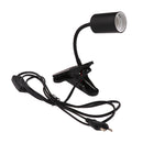 Terrarium Mounted E27 Reptile Lamp Holder for Ceramic Heat Light UVB UV Infrared Basking Light Bulbs, EU Plug