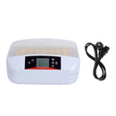 32 Egg AUTOMATIC TURNING Digital Eggs Incubator Chicken Duck Bird Hatcher Brooder Machine for Household Lab Use Mini, EU Plug