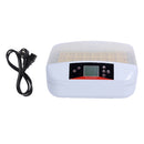32 Egg AUTOMATIC TURNING Digital Eggs Incubator Chicken Duck Bird Hatcher Brooder Machine for Household Lab Use Mini, EU Plug