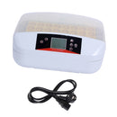 32 Egg AUTOMATIC TURNING Digital Eggs Incubator Chicken Duck Bird Hatcher Brooder Machine for Household Lab Use Mini, EU Plug