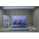 Dimmable 40-LED Touch Sensor Tube Light USB Fluorescent Bar Lamp for Dorm Study Garage Basement Dorm Kitchen Bedroom, White, Adhesive for Easy Installation
