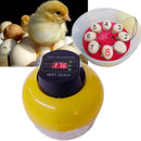 8 Egg Automatic Turning Egg Incubator Chicken Poultry Hatcher Brooder EU Plug