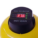 8 Egg Automatic Turning Egg Incubator Chicken Poultry Hatcher Brooder EU Plug