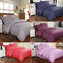 Home Bedroom Bedding Set Bed Fitted Sheet + Pillowcase + Quilt Cover FIT FOR 1.2M Size Bed Gray