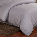 Home Bedroom Bedding Set Bed Fitted Sheet + Pillowcase + Quilt Cover FIT FOR 1.2M Size Bed Gray